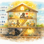 サイコシンセシスの視点から人間を家に例えてみる